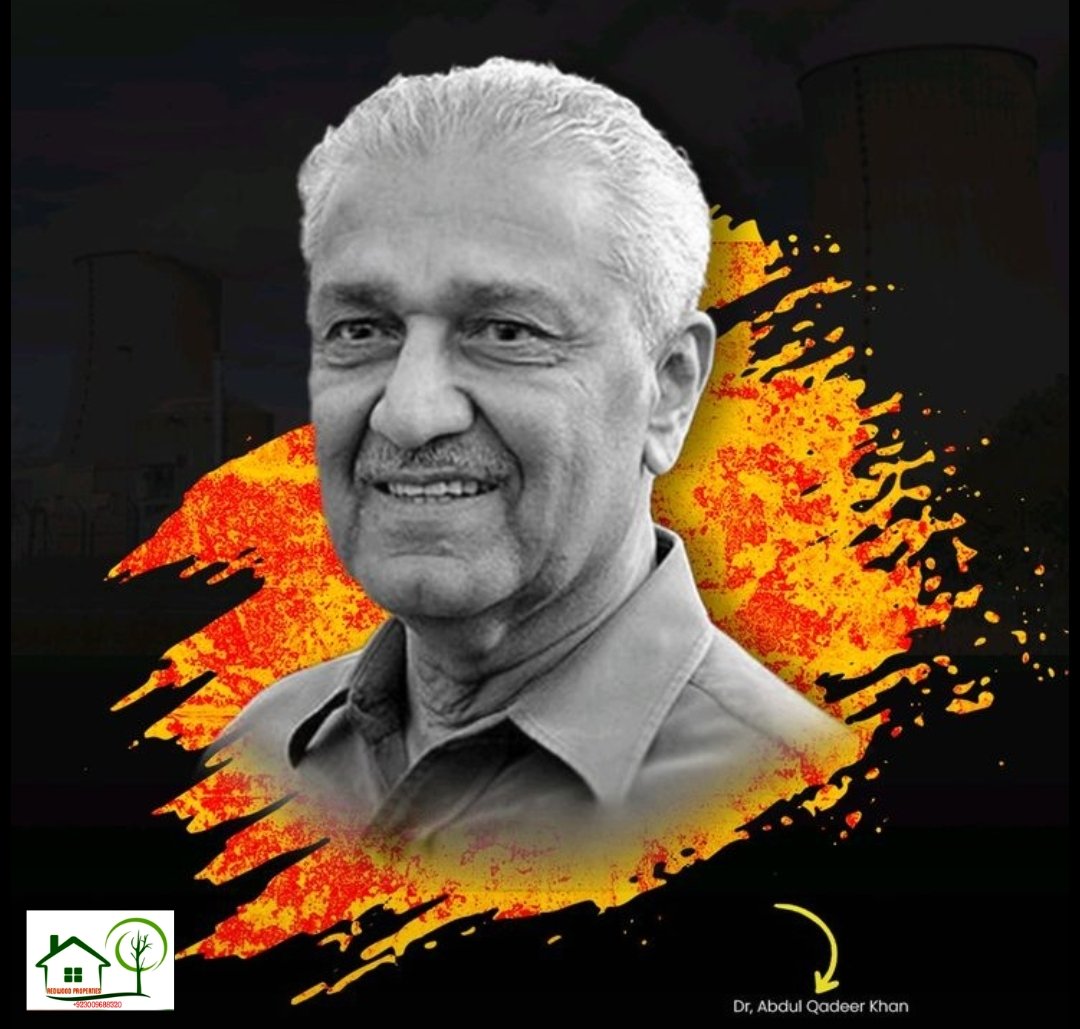 980Shah's tweet photo. YOUM E TAKBEER 
Dr. Abdul Qadeer Khan was a legendary nuclear scientist and the architect of Pakistan atomic program. Through his relentless dedication, Pakistan became the first and only Muslim nuclear power. He played a vital role in developing both nuclear &amp; missile technology https://t.co/xxDg8V0REE