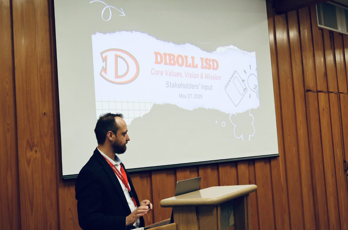 IgorGusyakov's tweet photo. Today was a milestone for Diboll ISD. Nearly 50 voices—ages 13 to 83—came together to help shape our Mission, Vision &amp; Core Values. Students, staff, city leaders &amp; more all in one room, united as Lumberjacks.
This is just the beginning.
#DibollLumberjacks #DibollISD https://t.co/sgSfvVLu9s