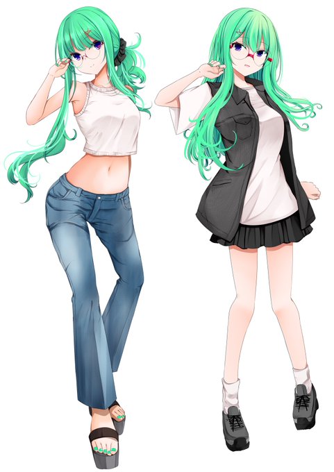 夏服
 #利巧展覧会 