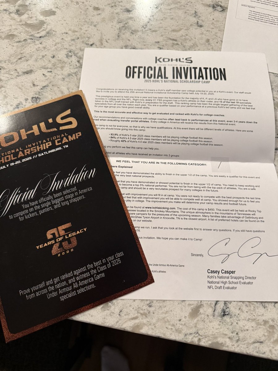 Logan Kozloski 4.5⭐️ (@logan_koz) on Twitter photo Thank you <a href="/KohlsSnapping/">Kohl's Snapping Camps</a> for the invitation to the National Scholarship Camp and giving me the opportunity to compete against some of the best. Thank you <a href="/KohlsSnapping/">Kohl's Snapping Camps</a> for the invitation to the National Scholarship Camp and giving me the opportunity to compete against some of the best.