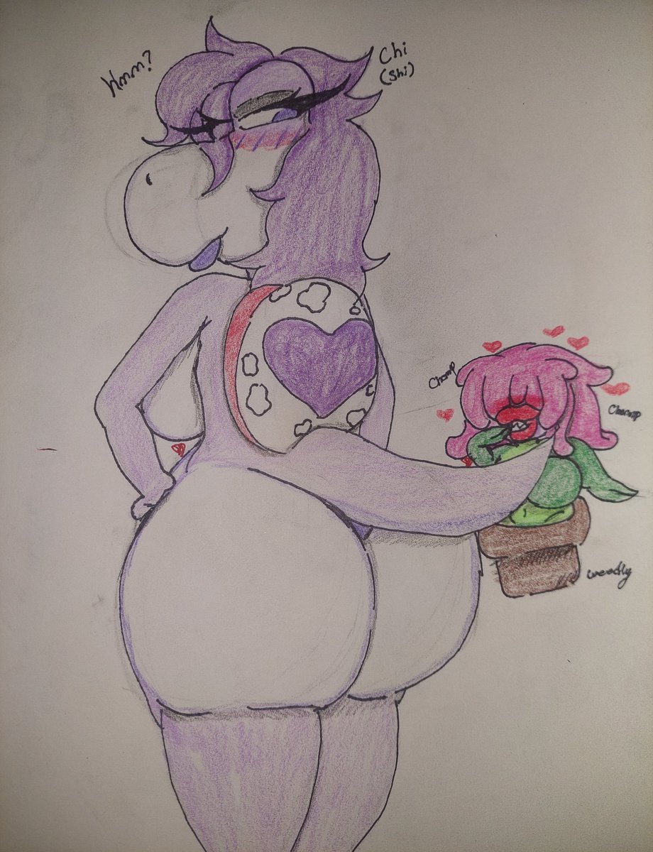 Breed_Bot_Kaylo's tweet photo. Shi feels herself while Weedly hungrily watches

#traditionalart #bigbutt #mariooc #furryartists https://t.co/c9a82dHEZn