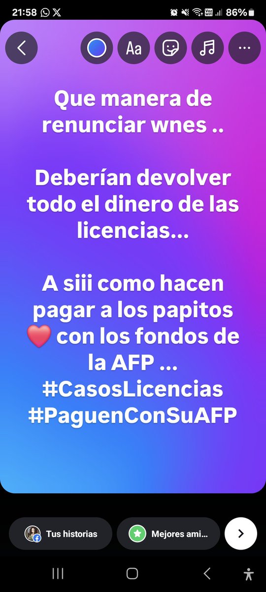 Isabellarulis's tweet photo. #CasoLicencias
#PaguenConSuAFP https://t.co/ToevAlHlQw