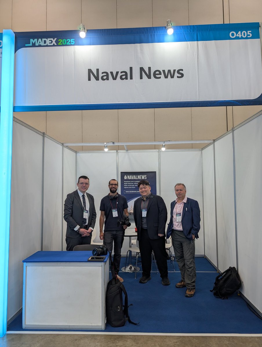MADEX 2025 day 1 🇰🇷

Let's do this ! 💪 <a href="/navalnewscom/">Naval News</a>