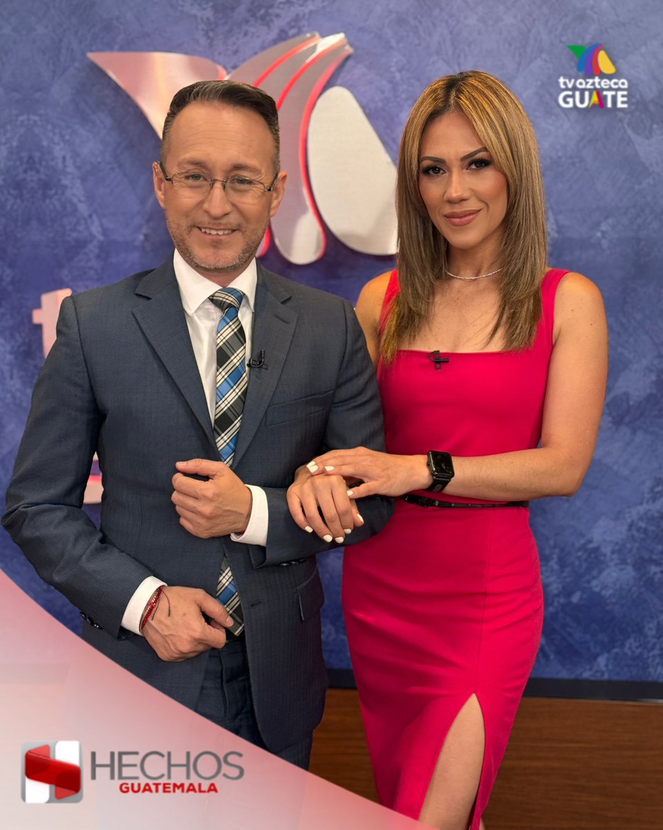 Mantente informado con las noticias más relevantes del día en #HechosGuatemala. Te esperamos AHORA  en #TvAztecaGuate #ElMejorCanal junto a <a href="/luis_lamadrid/">Luis Armando Lamadrid</a> Y @soypilarnunez .📺🇬🇹
