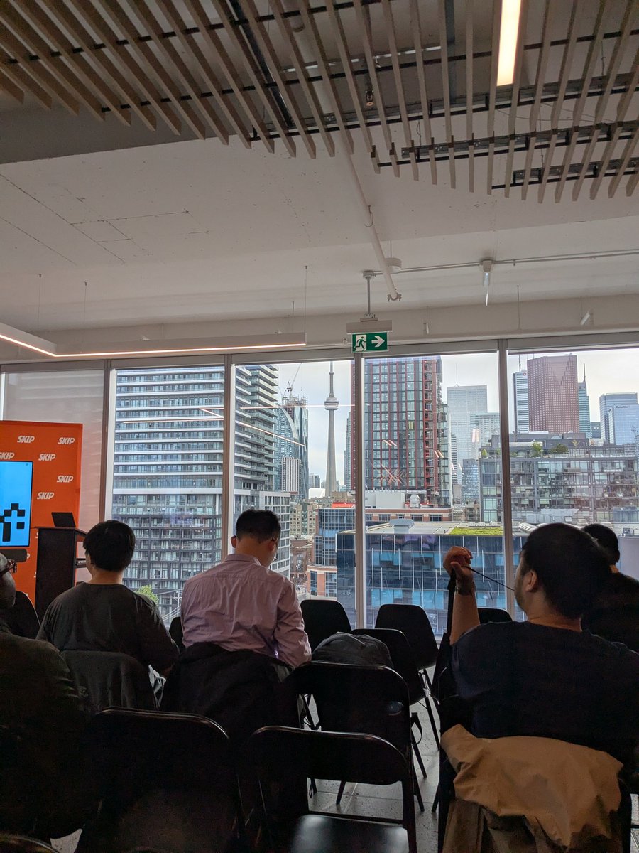 Prayer. Jesus. And stickers 🥰
Incredible evening at the relaunch of Toronto chapter of <a href="/faithtechhub/">FaithTech</a> 

Still feeling the presence from the meet-up 🙌