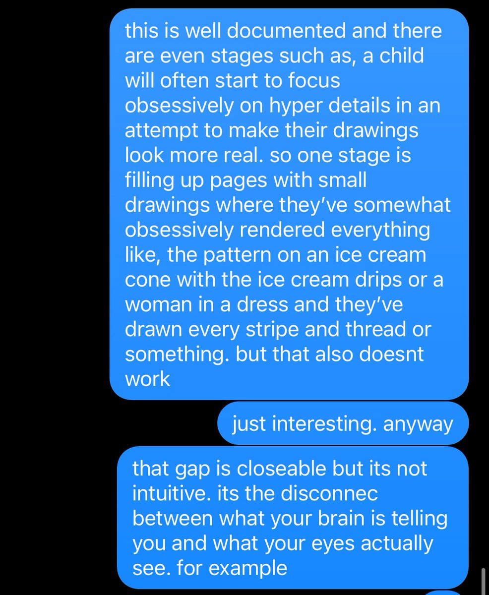 owenbroadcast's tweet image. someone told me their kid, around 10, has become sad that they cannot draw, and asked if i had any advice. 

i thought i would post this message in case anyone is experiencing something similar or could potentially face that problem. it also applies to adults who stopped drawing: