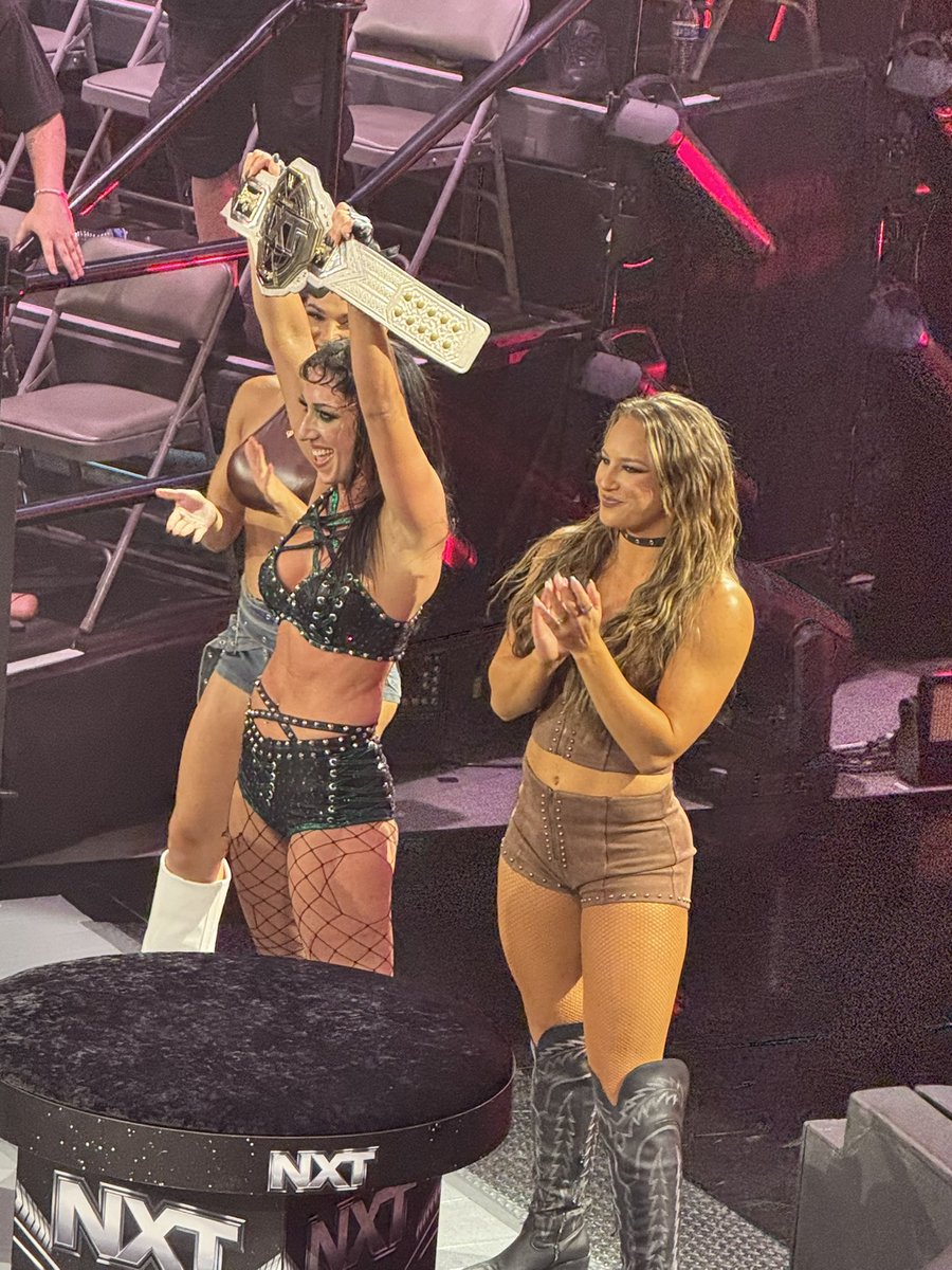 rich schellhase (@richschellhase) on Twitter photo Holy hell!!! <a href="/jacyjaynewwe/">Jacy Jayne</a> is your NEWWWWW #WWENXT CHAMPION!!! <a href="/FallonHenleyWWE/">Fallon Henley</a> <a href="/jazmyn_wwe/">JADE GENTILE 🤍</a> Holy hell!!! <a href="/jacyjaynewwe/">Jacy Jayne</a> is your NEWWWWW #WWENXT CHAMPION!!! <a href="/FallonHenleyWWE/">Fallon Henley</a> <a href="/jazmyn_wwe/">JADE GENTILE 🤍</a>