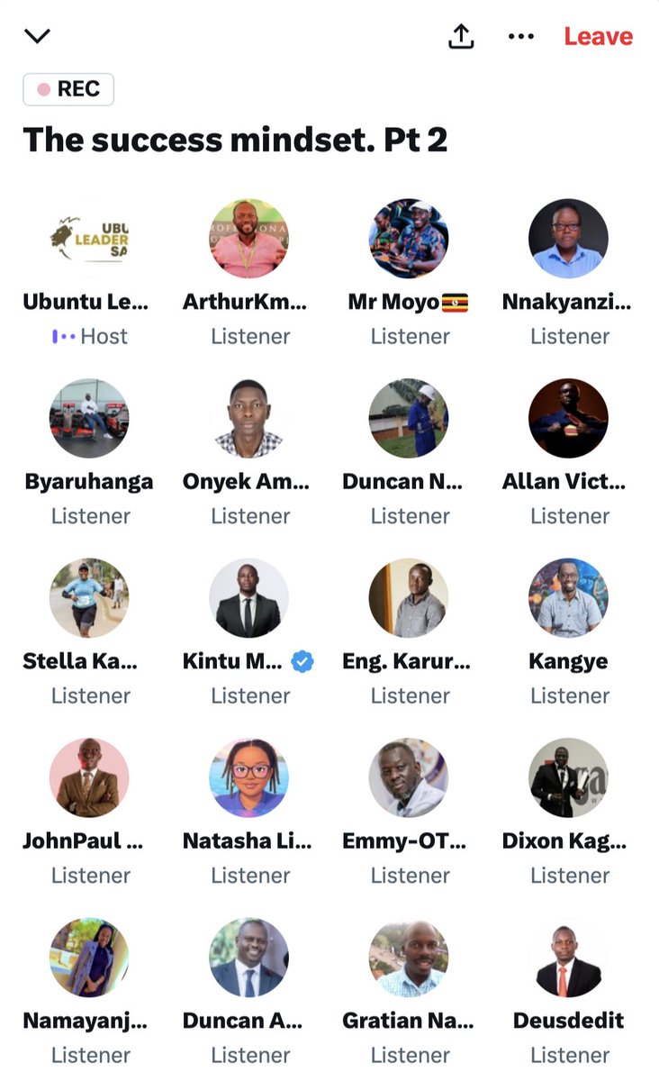 ArthurKmo's tweet image. #SuccessMindsetPt2 
If you want to achieve anything great, good. You always have to look at it in a positive way. You're always looking at the potential and not the problem.
~@Comrade_Otoa
#UbuntuLeadershipSafari #5amClub reflection
@SafariUbuntu