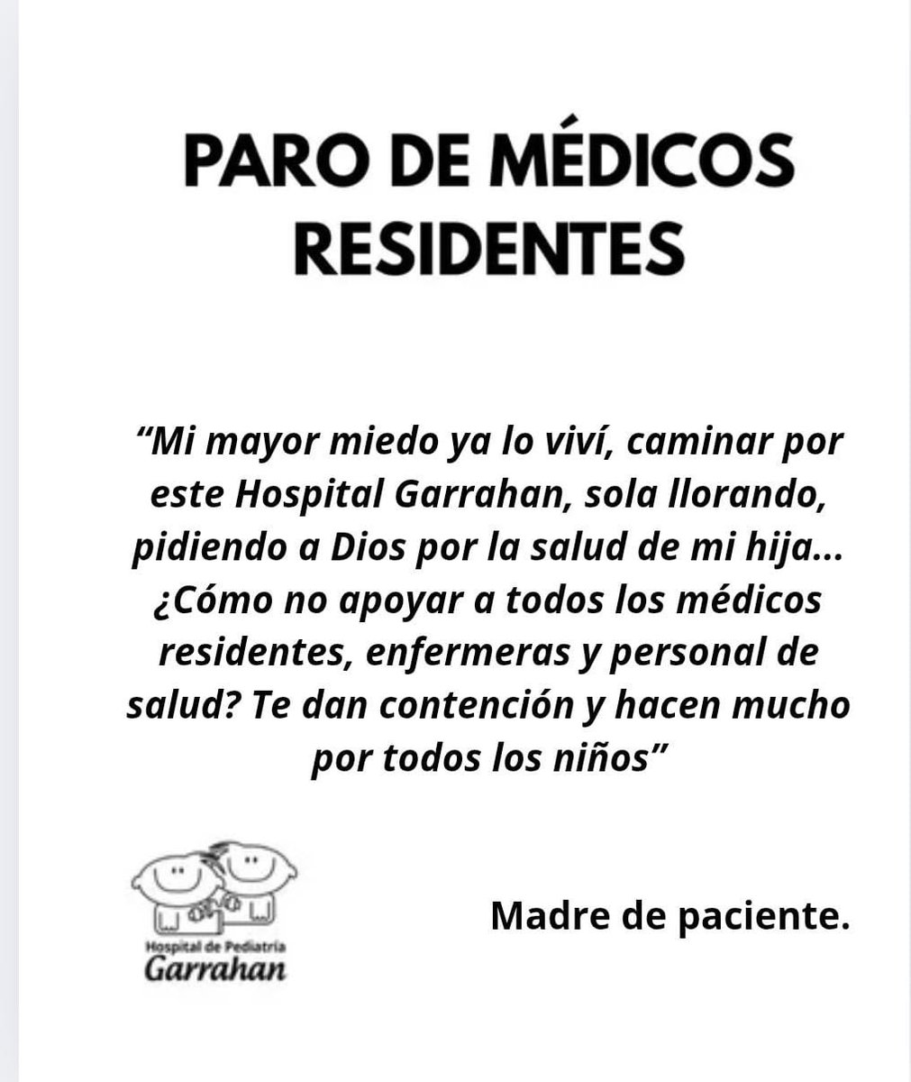 ResisGarrahan's tweet photo. Los médicos residentes estamos en cada niñx y en cada familia🤍 
Si en algún momento fuimos parte del cuidado de sus hijxs, comparte tu opinión con nosotros👶🏼
#FuerzaGarrahan https://t.co/iHJI06I6ga
