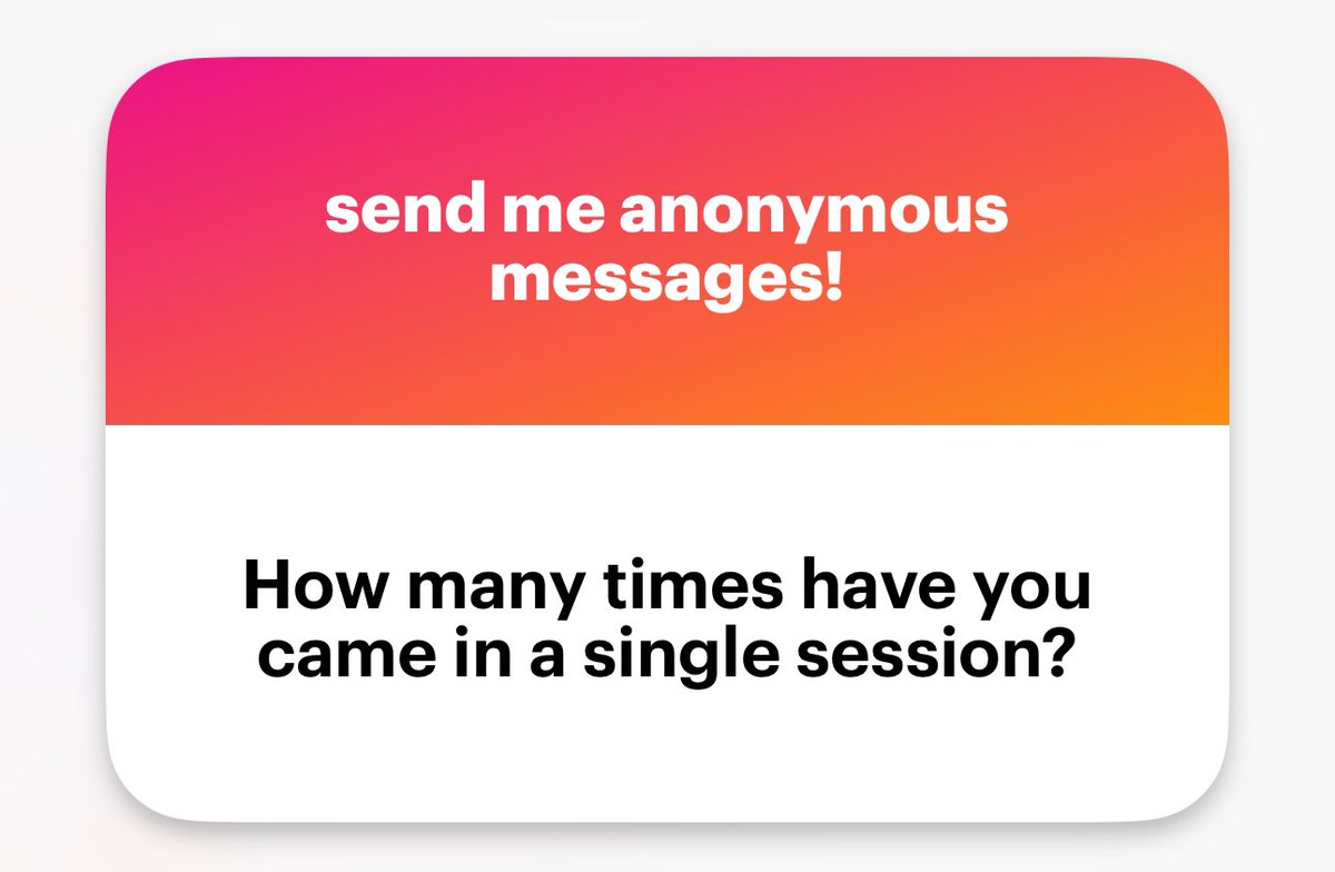 I wish it was more than once😭