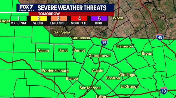 Storm and shower chances return overnight and tomorrow. And don't forget, we may see isolated severe storms with this