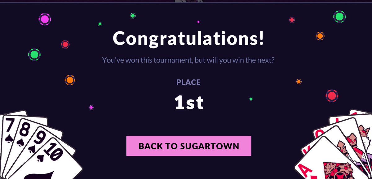 Never won a <a href="/visitsugartown/">Sugartown</a> … rocks the <a href="/GrindTheCoin/">$Grind</a> hat…. Wins back to back. 

Coincidence, I think not 🤘💀