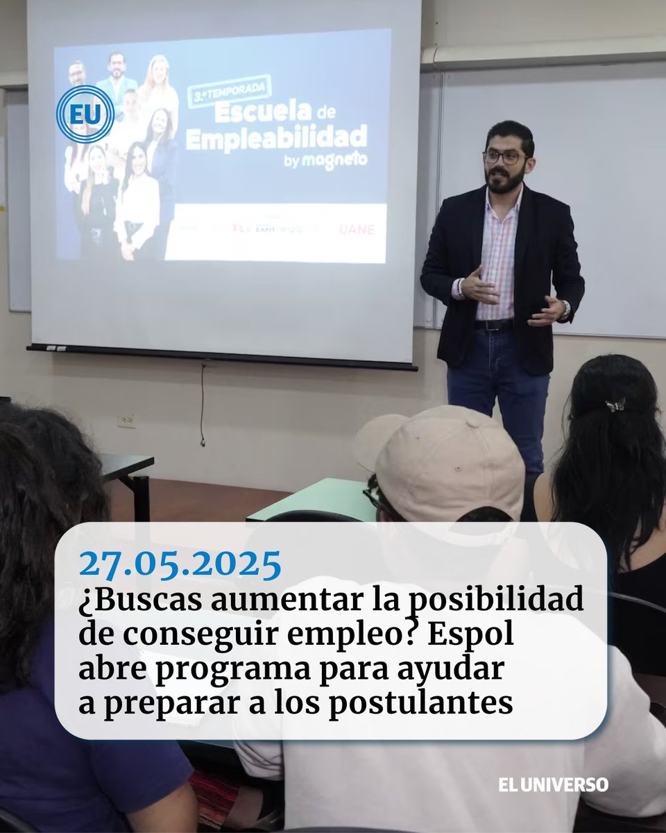 #Empleo | Revise aquí los requisitos para sumarse al programa de #Espol. ow.ly/N79y50VZLgS