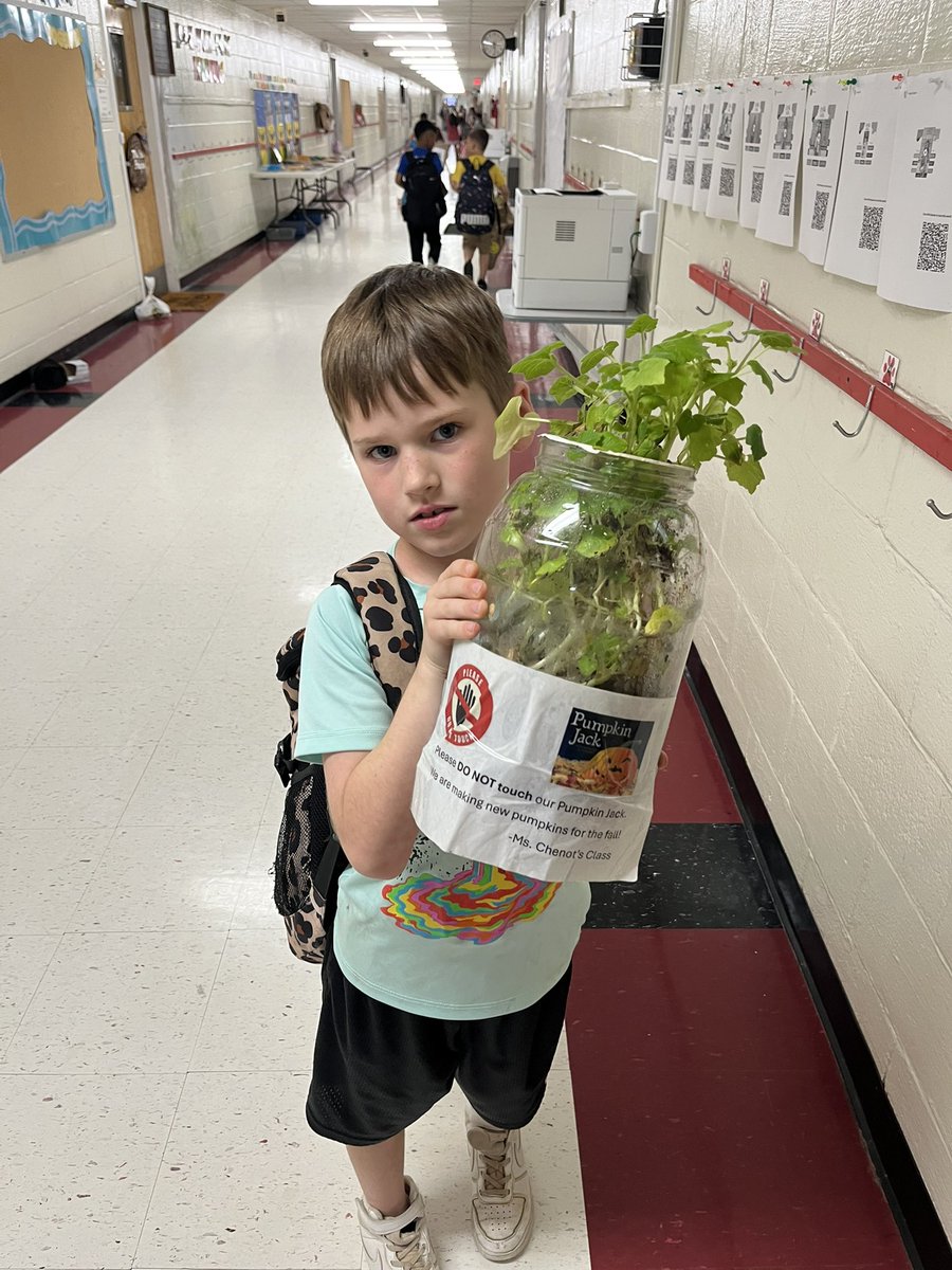 mlchenot's tweet image. It was a packed last full day!! Shaving cream desk cleaning, notes to next year first graders (student feedback so I can grow), Pumpkin Jack headed to a home, Wonka room creations and presenting our @CharacterStrong SEL capstone vests to @Seesaw ! #integrity