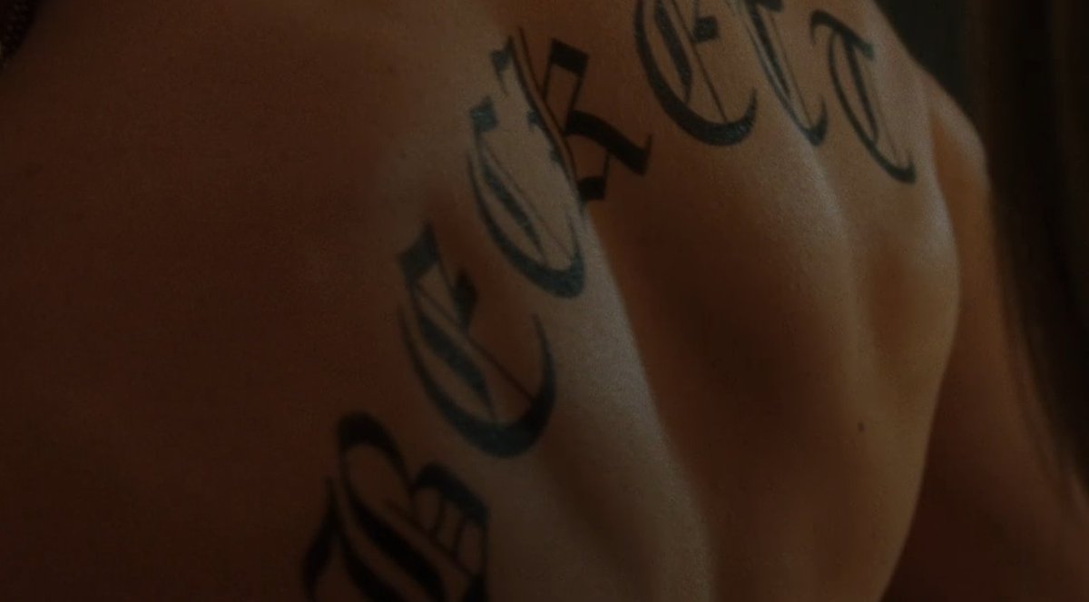 Doing my monthly rewatch of the Sniper movies, starting with Reloaded and I noticed that Brandon has tattoos in the movie but we don't see them ever again. I wonder why... <a href="/CollinsChadM/">Chad Michael Collins</a>