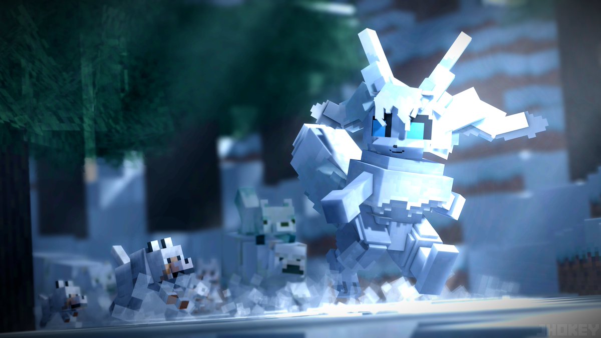 Polar Frolic
 
Lumi is still just a youngster, full of energy and always eager to play outside with his friends!
But sometimes, his big sister worries when Lumi wanders beyond the safe areas while having fun..
 
Model by Sait1205_ (Zero)
 
#art #digitalart #minecraft