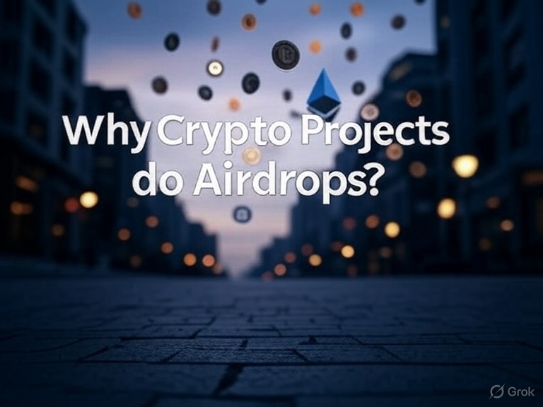 🚀 Why do crypto projects do airdrops? It’s all about rewards, hype &amp; decentralization! 💰🎉 

Free tokens attract users, boost engagement &amp; spread ownership. Win-win! #Crypto #Airdrop #FinanceX