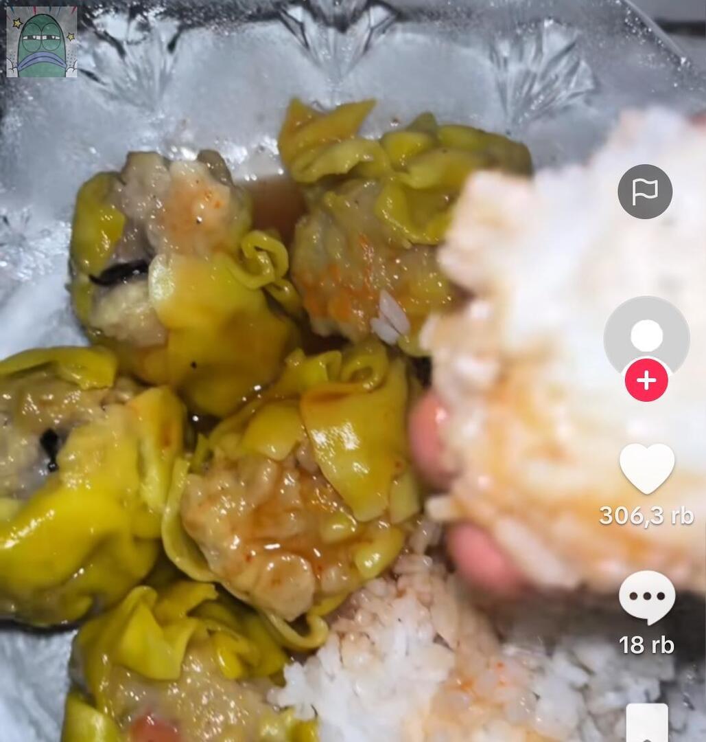 💚 Makan nasi pakai dimsum 😭🫵🏻