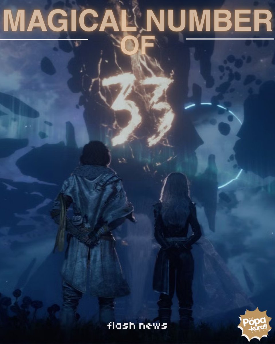 popakura's tweet photo. Popa People, bayangin—dalam 33 hari sejak rilis, Clair Obscur: Expedition 33 terjual 3,3 juta copy! Angka “33” berulang-ulang seolah jadi kode keberuntungan. Coincidence? Kami rasa lebih seperti takdir.

#Popakura #FlashNewsPopakura #ClairObscureExpedition33 https://t.co/kMv71Lx9gh