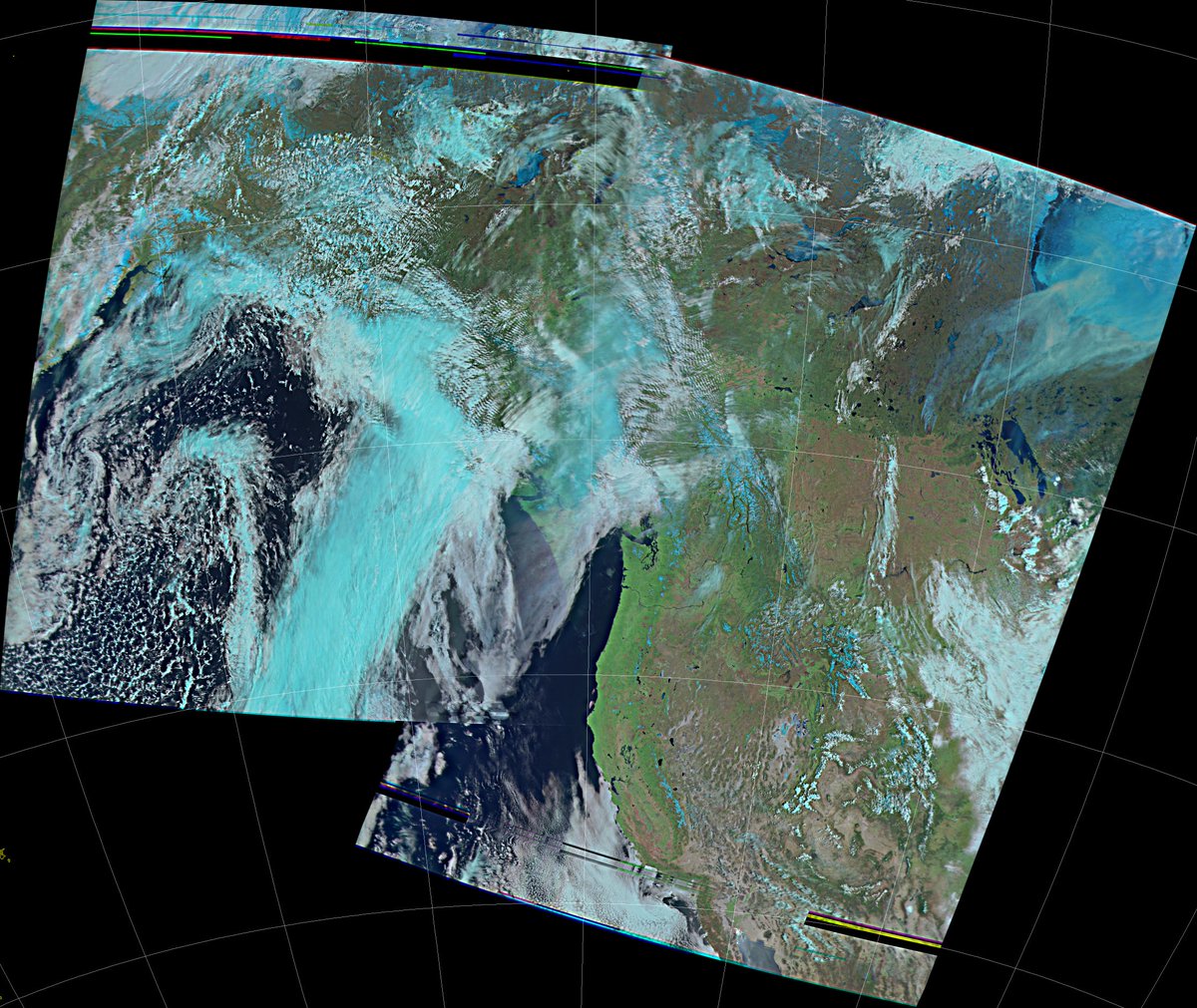 METEOR-M N2-3 Morning Composite 2025/05/27 #SDRpp <a href="/Nooelec/">Nooelec</a> NEsdr v5, diy #QFH #Sdrsharp1922 #Meteordemod