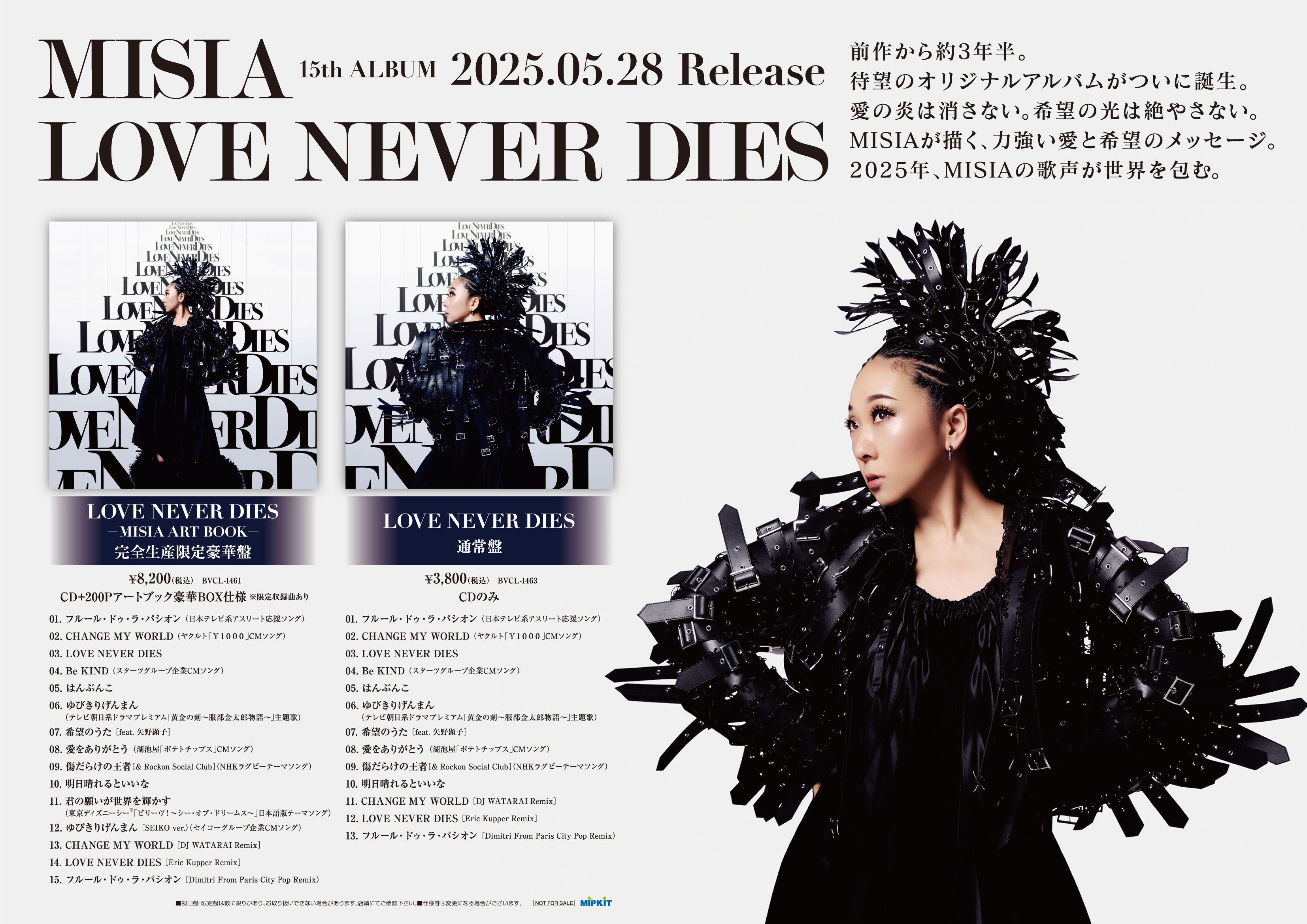 LOVE NEVER DIES MISIA マグネット 10個コンプセット