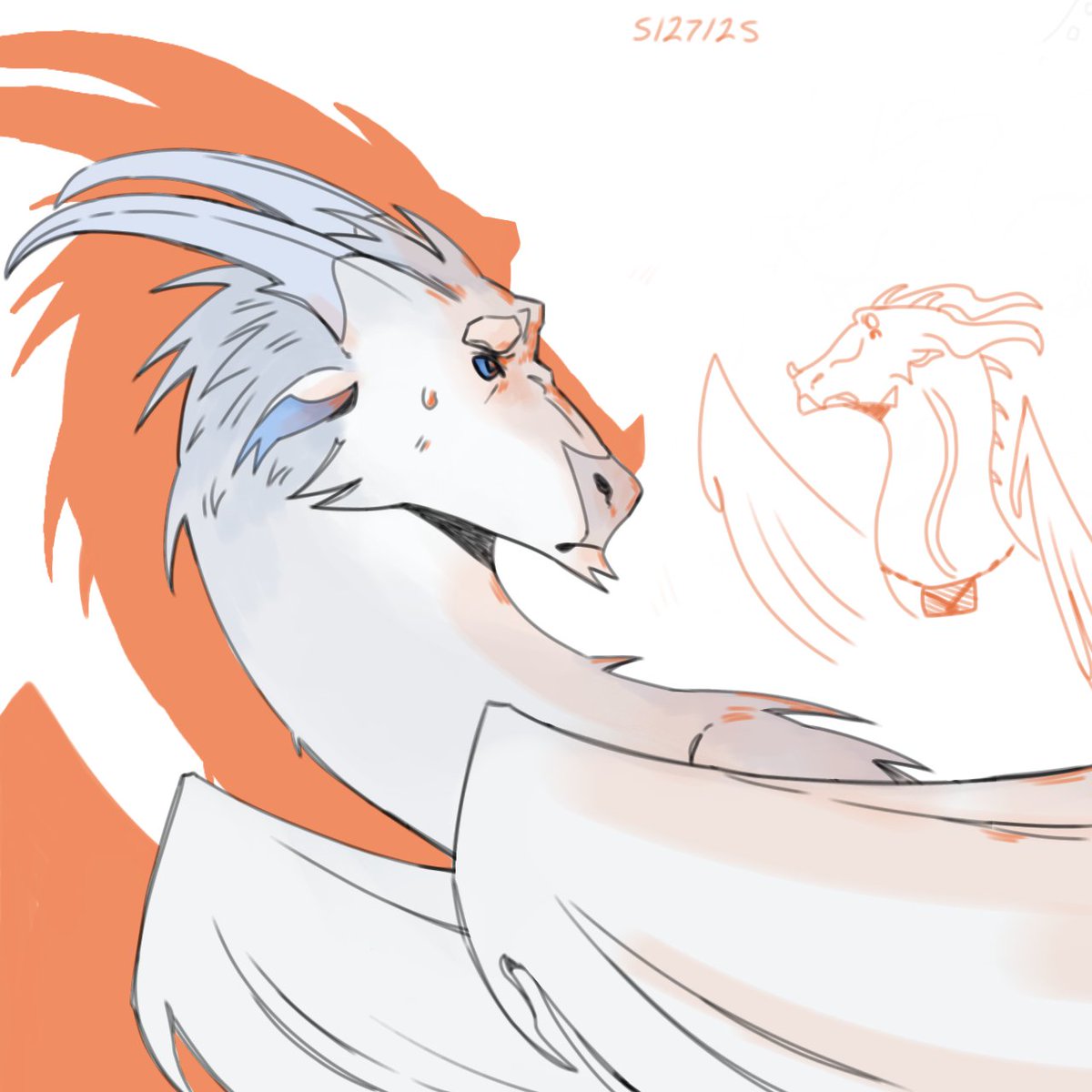 station027's tweet photo. Hailstorm 💔 (+Pyrite) 
#wingsoffire https://t.co/RDls6CDzF1