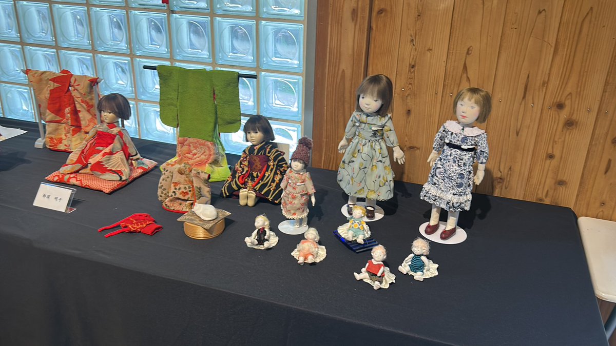 Yanaka8Ms's tweet photo. 本日より久保田人形教室展が始まりました。どうぞお出掛け下さい。
会期5/28〜6/1
         11〜17時
　　最終日〜16時
会場　寺町美術館&amp;gallery

#創作人形　#谷中 https://t.co/yoq9zIqOhO
