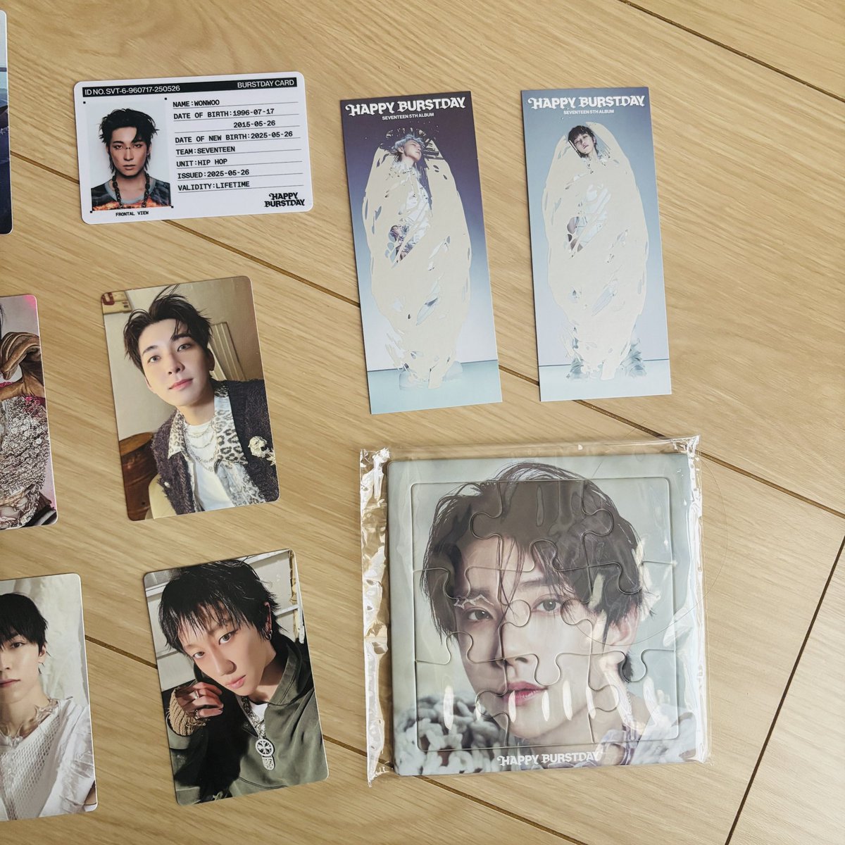 rihowa22's tweet photo. SEVENTEEN セブチ 交換 HAPPYBURSTDAY アルバム トレカ 特典　

譲　ジョシュア　ホシ　ウォヌ　バーノン　ディエイト　スングァン　ドギョム

求　ウジ(同種⇔同種)
　　内容によっては異種も可能です！

郵送📮希望🙌🏻

条件合う方、お気軽にお声がけください🙇🏻‍♀️ https://t.co/x2yjdxSsdW