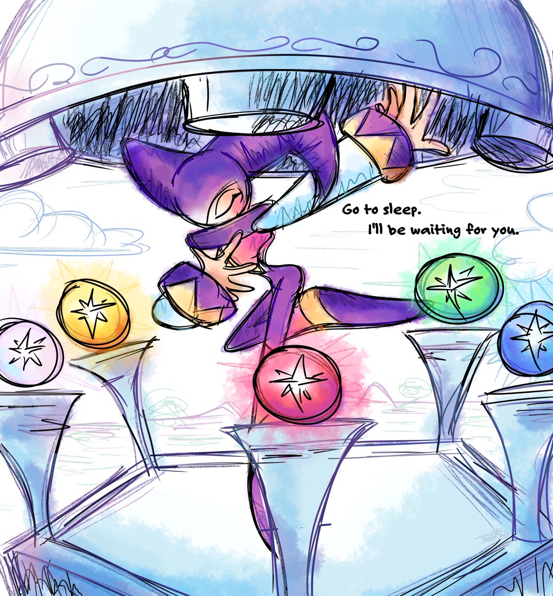 DP_tweets_stuff's tweet photo. Come and find me🤍

#NiGHTSintoDreams https://t.co/6ttFxjzfuB