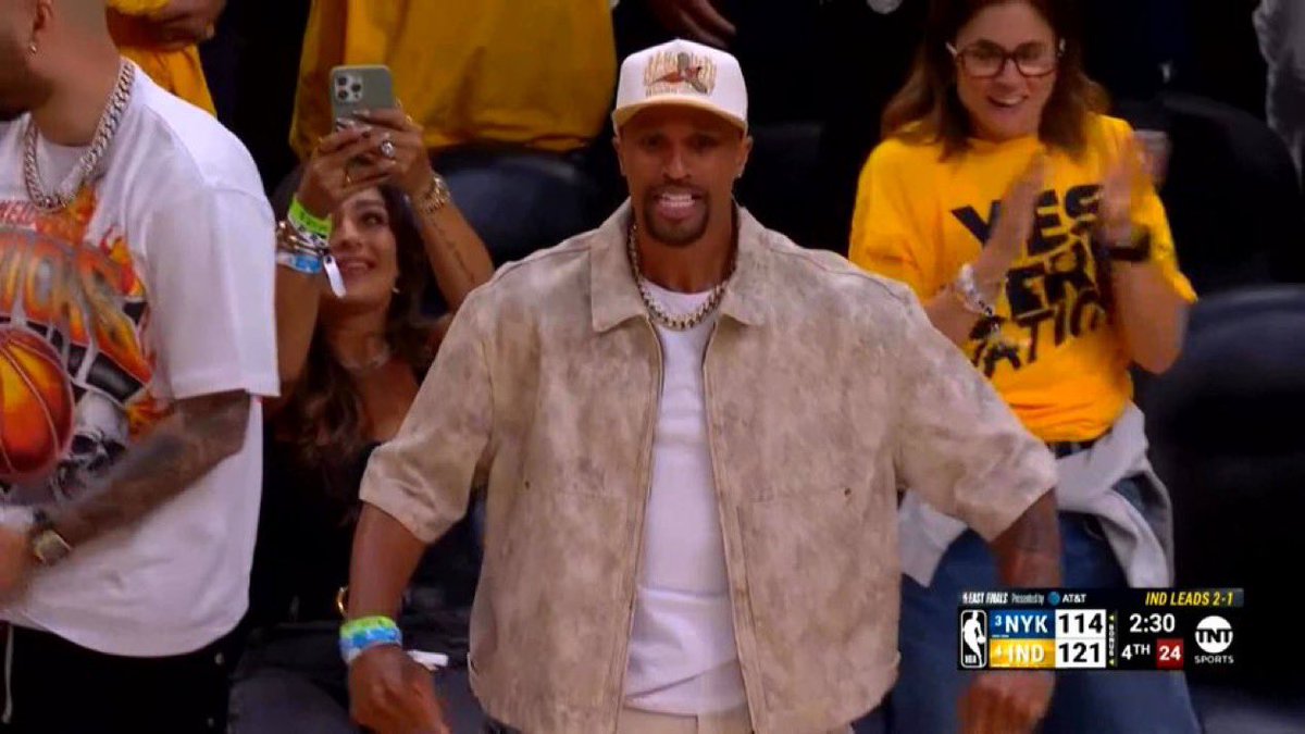 Is that George Hill courtside? Ain’t seen his face since his b*tch ass missed the free throw