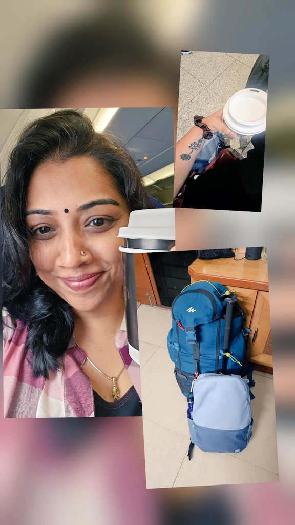 And after all the crazy hustle, now 
I can say, "Mountains are calling and I must go" !! #trekmode on!