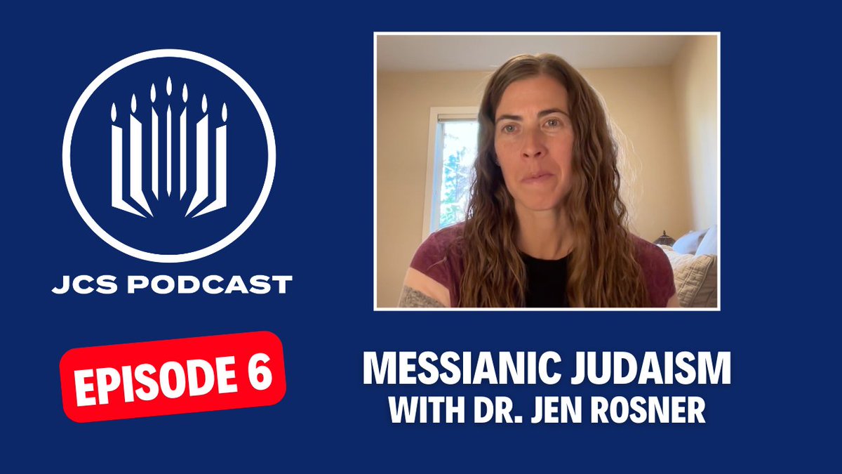 KingsDivinity's tweet image. What is Messianic Judaism? How does it compare to other expressions of following Jesus?

Find out on the latest episode of the JCS Podcast, featuring Dr. Jen Rosner.

Watch the episode here: youtu.be/Rb-TiPc7fK8?si…