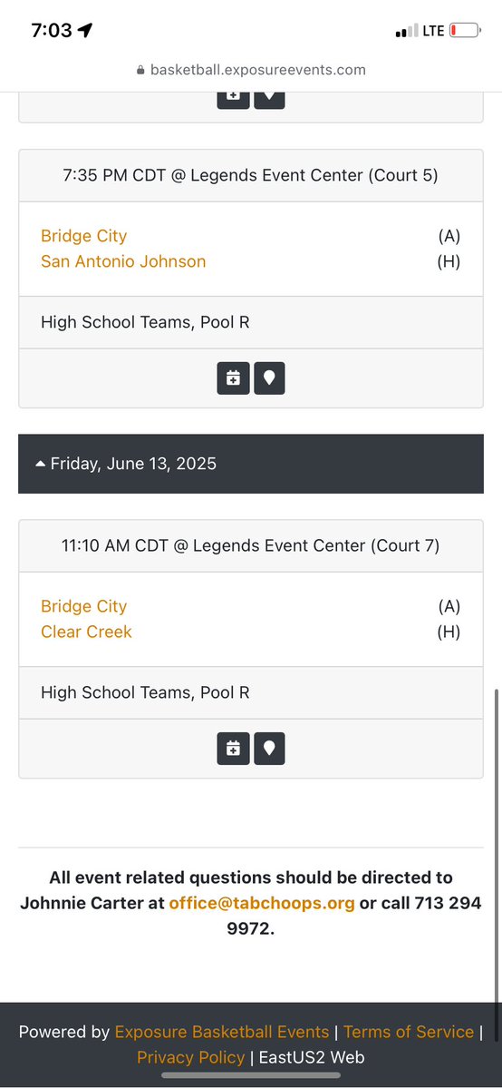 BC Lady Cardinals Basketball (@bcladycards) on Twitter photo Can’t wait to get back on the court at the TABC Showcase! #AGNB
<a href="/Tabchoops/">𝙏𝘼𝘽𝘾🏀📋</a> <a href="/TXHSGBB/">#TXHSGBB—TXHSGBB.com</a> <a href="/uiltexas/">Texas UIL</a> <a href="/hardwoodtexas/">Hardwood Texas</a> <a href="/MSUTexas/">Midwestern State University</a> Can’t wait to get back on the court at the TABC Showcase! #AGNB
<a href="/Tabchoops/">𝙏𝘼𝘽𝘾🏀📋</a> <a href="/TXHSGBB/">#TXHSGBB—TXHSGBB.com</a> <a href="/uiltexas/">Texas UIL</a> <a href="/hardwoodtexas/">Hardwood Texas</a> <a href="/MSUTexas/">Midwestern State University</a>