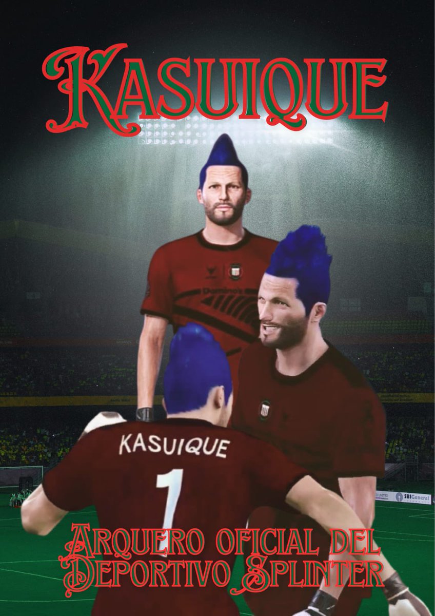 𝗕𝗜𝗘𝗡𝗩𝗘𝗡𝗜𝗗𝗢 𝗞𝗔𝗦𝗨𝗜𝗤𝗨𝗘. 🧤❤️

El arquero ex romancistas, viene de chiquitaje para defender el arco pizzero la próxima temporada de IESLA.

• dato de color: salió campeón en Supercopa. 🏆🧱

𝙷𝚊𝚋𝚎𝚖𝚞𝚜 𝚊𝚛𝚚𝚞𝚎𝚛𝚘. 🗣️🗣️🗣️