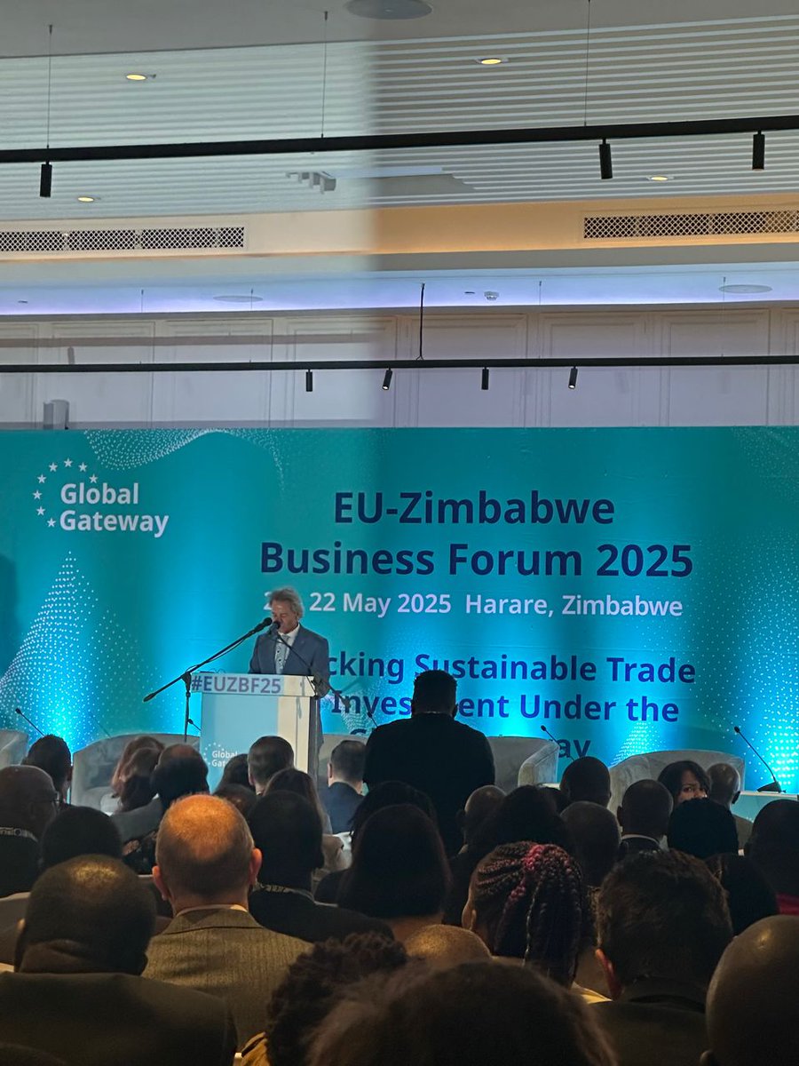 It’s a few days after the 🇪🇺EU-Zimbabwe🇿🇼 Business Forum and we are still excited about having been part of this great event to promote investments in Zimbabwe. 

Our key highlights were discussions on mining sector investments, our #ESG and responsible mining exhibition stand