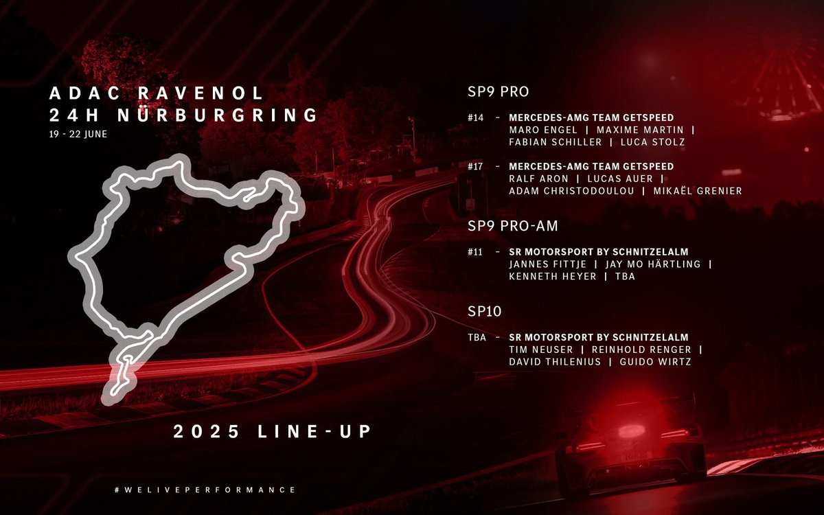 It is official, I am heading back to the <a href="/nurburgring/">nurburgring</a>  for the <a href="/24hNBR/">ADAC RAVENOL 24h Nürburgring</a> with Schnitzelalm.de Racing in the <a href="/MercedesAMG/">Mercedes-AMG</a> Motorsport GT4.