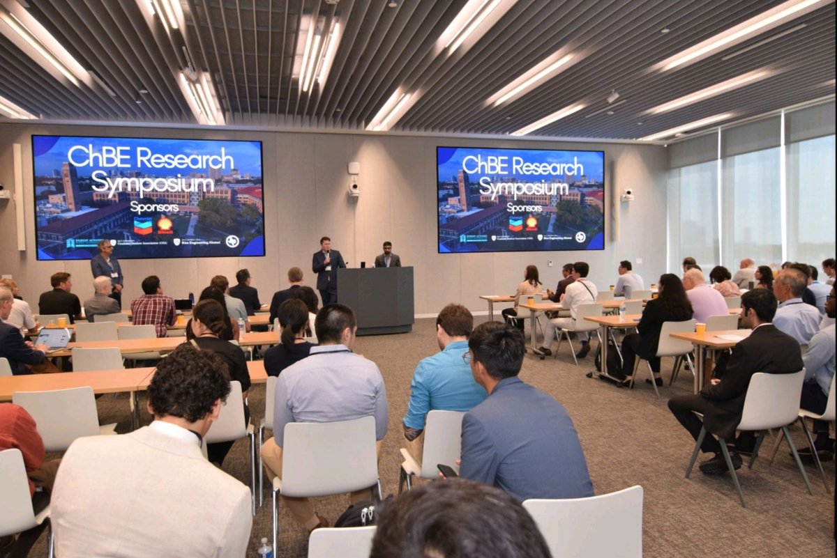 Christian Sandoval Pauker (@csandovalpauker) on Twitter photo I was honored to receive the Best Postdoctoral Poster Presentation award at the Inaugural <a href="/RiceCHBE/">Rice U. Chemical & Biomolecular Engineering</a> Research Symposium for our work on the photocatalytic degradation of #PFAS
#ChBE <a href="/RiceUniversity/">Rice University</a> #LatinXChem #LatinXinChe #CompChem #PFAS I was honored to receive the Best Postdoctoral Poster Presentation award at the Inaugural <a href="/RiceCHBE/">Rice U. Chemical & Biomolecular Engineering</a> Research Symposium for our work on the photocatalytic degradation of #PFAS
#ChBE <a href="/RiceUniversity/">Rice University</a> #LatinXChem #LatinXinChe #CompChem #PFAS