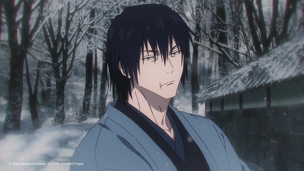 Go_Jover's tweet photo. Toji's VA Takehito Koyasu heartfelt msg: 
Toji Fushiguro really felt like a man who was like a meteor pulled in by gravity. Because he was a fleeting past that burned brightly for a moment and then vanished. But maybe that’s exactly why I, as his va, can’t help but wish that he would stay in someone’s memory. He truly lived. I’d be happy if this movie helps people remember him once more.