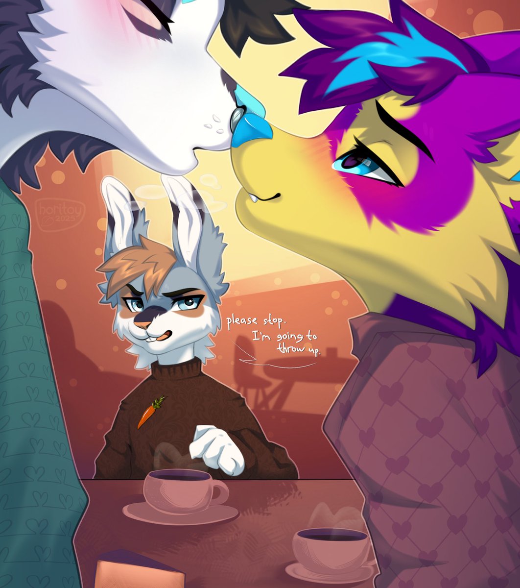 💜Phoenix💜⁷ (@phoenixwuff) on Twitter photo Do you think he regrets being our third wheel yet?
🐰<a href="/Tiger_Bunni/">Jasper / Minnow</a> 🐶<a href="/vsabertoothv/">BIG KING SABER 🔜 AC</a> and me
🖼️<a href="/horitoy/">horitoy 🍃</a> Do you think he regrets being our third wheel yet?
🐰<a href="/Tiger_Bunni/">Jasper / Minnow</a> 🐶<a href="/vsabertoothv/">BIG KING SABER 🔜 AC</a> and me
🖼️<a href="/horitoy/">horitoy 🍃</a>