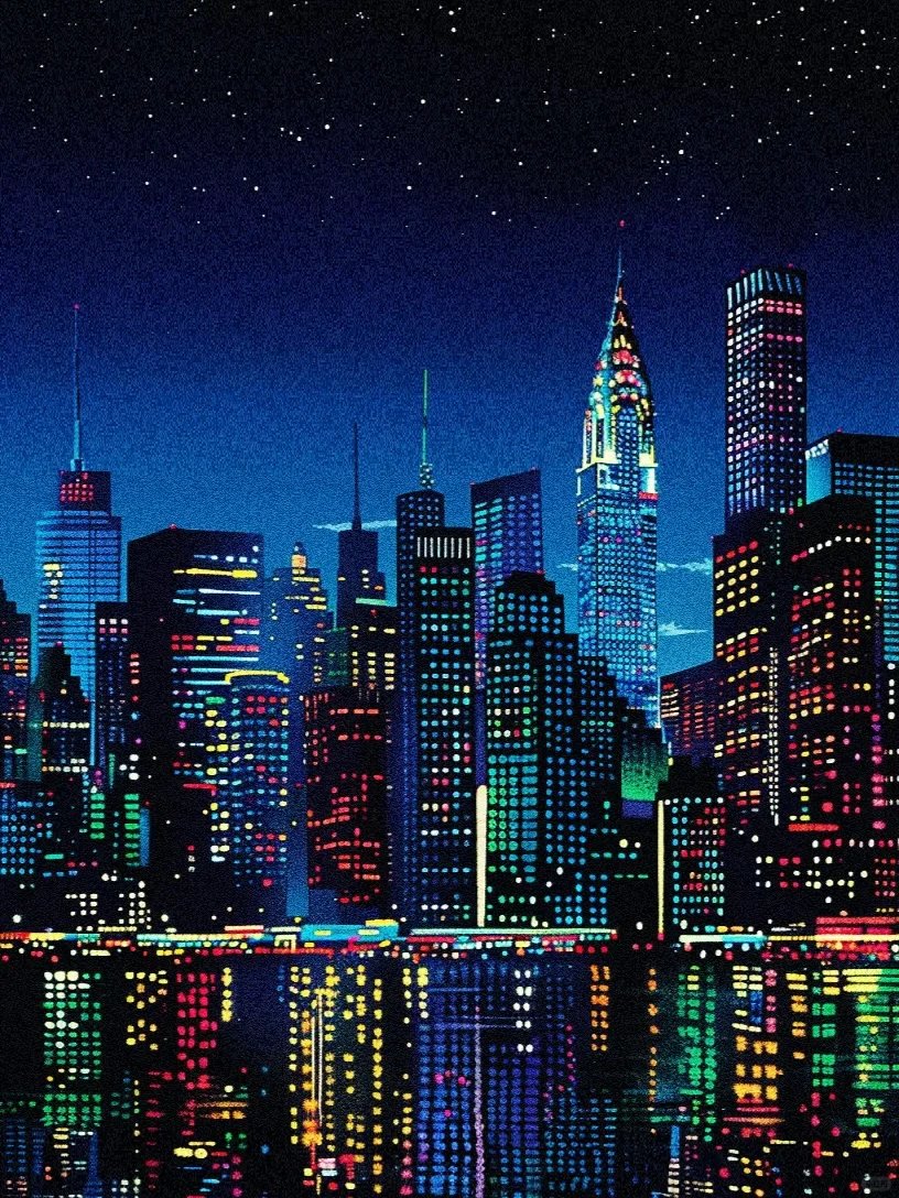 Good night all my Patriots!🇺🇸
 #NewYorkCity #midjourney #nightvibes