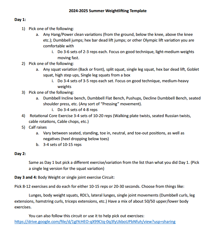 I'll start - here's some of what I sent out last summer. Happy to share my why's and more details with those willing to hop on a zoom.