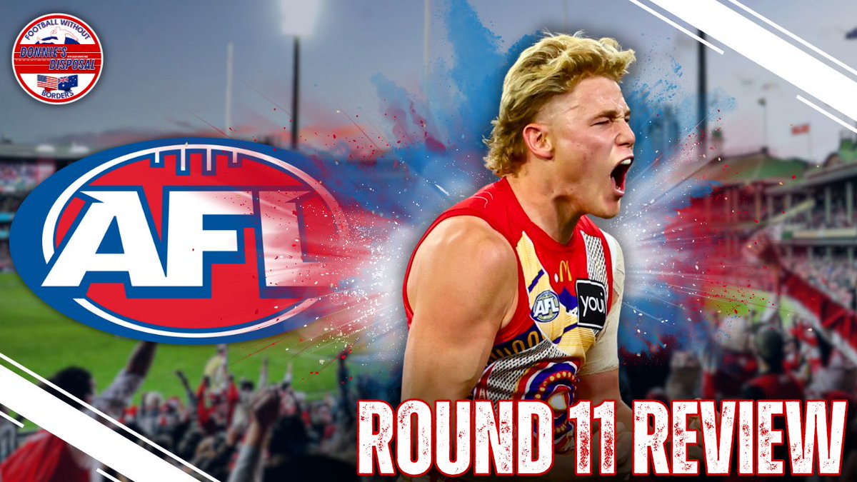 Here it is, my <a href="/AFL/">AFL</a> Round 11 Review! Today, I sit down with <a href="/filmguy616/">Frederick Shaibani</a> . We discuss all things Round 11. Hope you enjoy our chat! #AFL #DonniesDisposal

youtu.be/N3BLBGhg5z8?si…