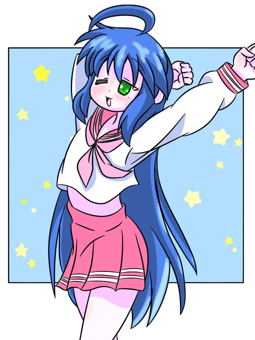 過去絵新規でまた描こうかな #泉こなた生誕祭2025 