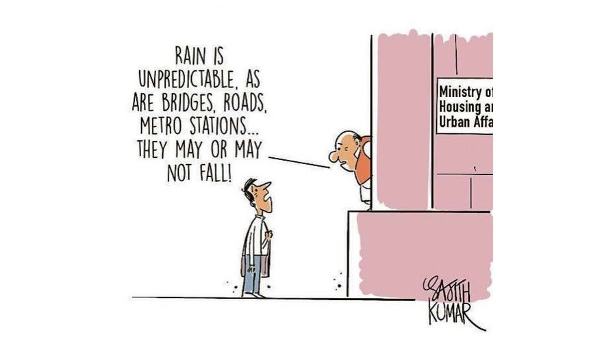 DeccanHerald's tweet image. #DHToon | Rain is unpredictable!

deccanherald.com/opinion/cartoo…