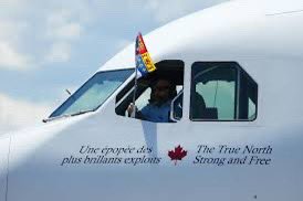 The True North Strong and Free!!!🍁 

🇬🇧King Charles III plane bore that inscription in English and French, alongside a red maple leaf, near the cockpit of the Royal Canadian Air Force CC-330 Husky aircraft.🇨🇦🇬🇧

Well done, Prime Minister Carney!