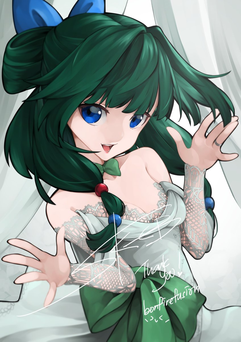 ٩(ˊᗜˋ*)و 
THANK YOU <a href="/bonfirefusion/">Francesco Rossoni</a> supporting my SKEB (like) commission! Love this character alot and great fun working on this and trying wedding dress design~

完成撒花~感謝客戶的驚喜包委託讓我可以畫美美的妹子和嘗試學習一下婚紗裝~~

#VGenComm #VGen #VGenOpen