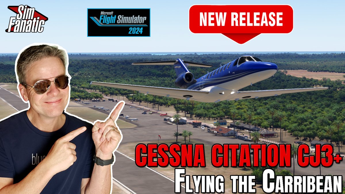 ✈️ LIVE | LivToAir Cessna Citation CJ3+ | Small Business Jet | Caribbean Flight | Real GA Pilot #msfs2024 #msfs #honeycomb 
youtube.com/watch?v=CJzqhP…