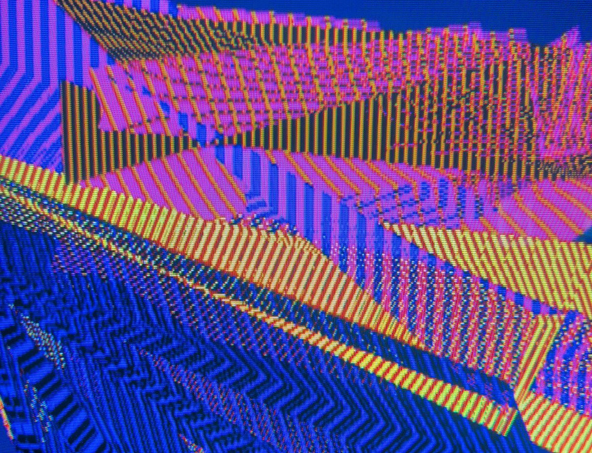 perhaps viewing software as an art form more so than an engineering discipline is a path towards building products that delight, inspire, and uplift.

(the photo below is of Fold 2, an inspiring digital artwork by Samia Halaby, taken by me at Tate Modern.)