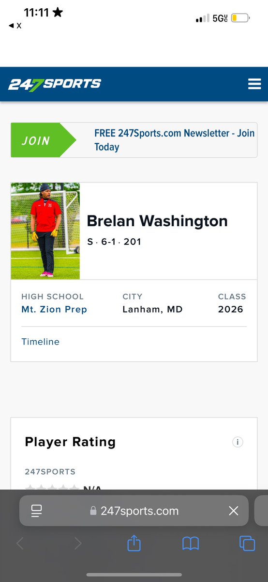Brelan”Clutch”Washington (@espnclutch1) on Twitter photo Thank you to <a href="/JordanDavisHill/">Jordan D. Hill</a> for getting my 247 sports profile setup! <a href="/mzpafootball/">Mt. Zion Prep Sports Academy</a> <a href="/Coach_HugginsII/">Gerald J. Huggins II, M.A.</a> <a href="/CoachJCatanese/">J Catanese</a> <a href="/CoachStaySharp/">Coach Moss</a> <a href="/CoachLewis31/">Amaan Lewis Sr.</a> <a href="/MarylandVarsity/">Maryland Varsity</a> Thank you to <a href="/JordanDavisHill/">Jordan D. Hill</a> for getting my 247 sports profile setup! <a href="/mzpafootball/">Mt. Zion Prep Sports Academy</a> <a href="/Coach_HugginsII/">Gerald J. Huggins II, M.A.</a> <a href="/CoachJCatanese/">J Catanese</a> <a href="/CoachStaySharp/">Coach Moss</a> <a href="/CoachLewis31/">Amaan Lewis Sr.</a> <a href="/MarylandVarsity/">Maryland Varsity</a>