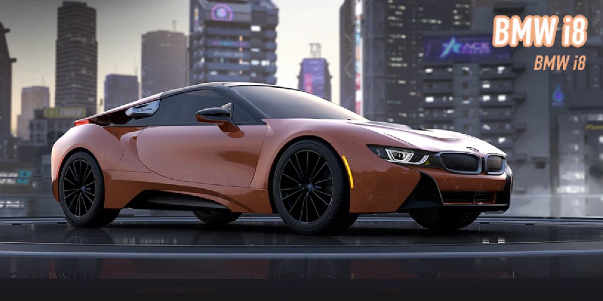 #AceRacer #RajaBalap Saya mendapatkan BMW i8 di Kingspeed Racing